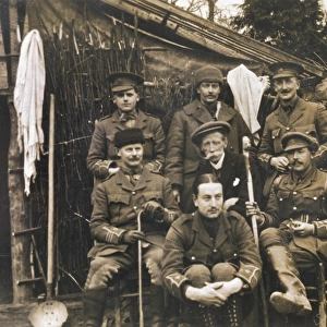 Officers in Trenches