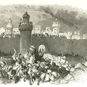 Siege of Jerusalem by Titus, ending the Great Jewish Revolt