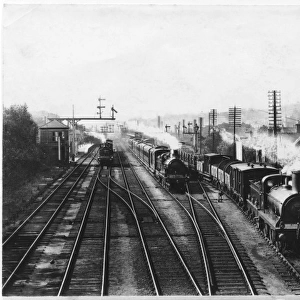 Trains at Redhill