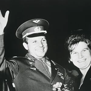 Astronauts Yuri Gagarin & Valentina Tereshkova