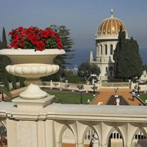 Bahai gardens and shrine