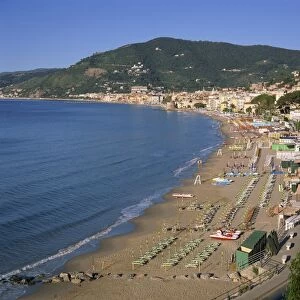 Beach and town