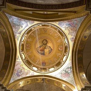 Ceiling painting of Jesus Christ