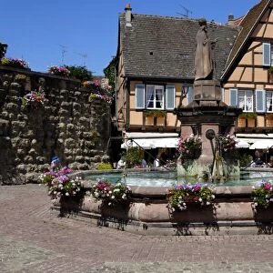 Fountain, Eguisheim
