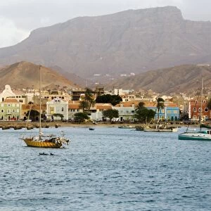 Harbour of Mindelo, Sao Vicente, Cape Verde Islands, Africa