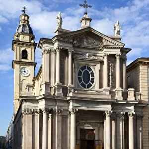 San Carlo Church from Piazza San Carlo, Turin, Piedmont, Italy, Europe