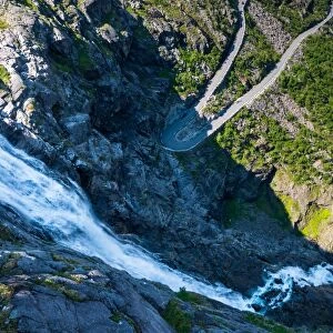 Trollstigen Pass Road, Norway, Scandinavia, Europe