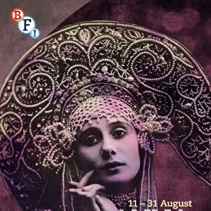 Poster for Anna Pavlova Season at BFI Southbank (11 - 30 August 2012)