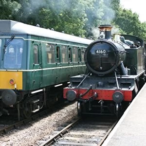 Crowcombe Heathfield station, West Somerset Railway, Somerset, UK