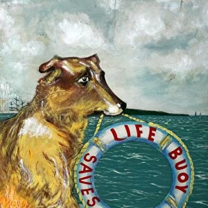 Life Buoy soap vintage advertising poster