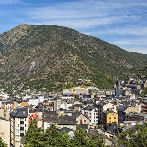 City skyline, Andorra La Vella, Andorra