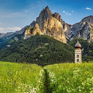 Sciliar - Schlern mountain group, Dolomites, Castelrotto - Kastelruth, Trentino Alto