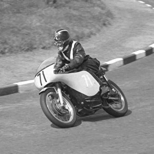 Joe Iszard (AJS) 1963 Junior Manx Grand Prix