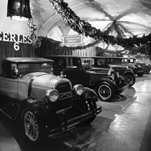 Peerless display at car show 1926