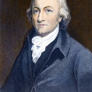 EDMUND CARTWRIGHT (1743-1823). English clergyman and inventor. Steel engraving, English, 1836