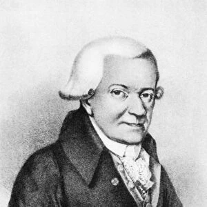 JOHANN MICHAEL HAYDN (1737-1806). Austrian composer. Contemporary engraving by J. F. Schroeter