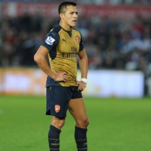 Alexis Sanchez in Action: Arsenal vs Swansea City (2015-16)