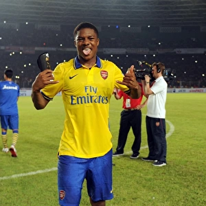 Chuba Akpom (Arsenal). Indonesia Dream Team 0: 7 Arsenal. Pre Season Friendly. Arsenal