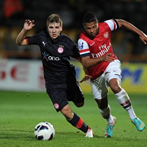 Serge Gnabry's Breakout Performance: Outshining Dimitrios Voutsiotis in Arsenal U19's Victory over Olympiacos, 2012