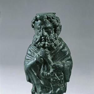Bronze bust of Serapis, From Volubilis (Morocco)