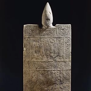 Funerary stele, back side