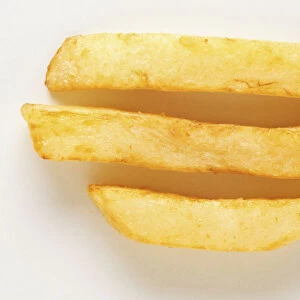 Three thick-cut Potato chips