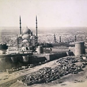 View of Cairo, Egypt, 1878. Anonymous photograph