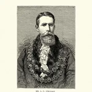 James Cooper Stewart, Major of Melbourne, 19th Century