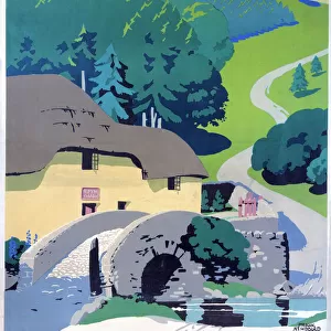 Somerset, GWR poster, 1936