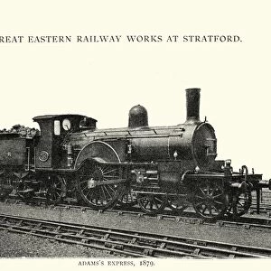 Adams Express Victorian Steam Train
