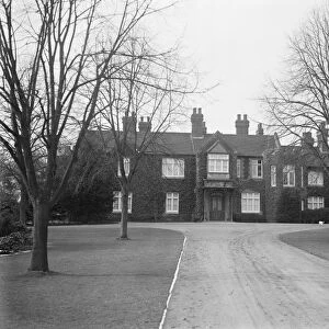 Appleton House, Sandringham, Norfolk, the Royal estate. 2 March 1929