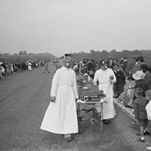 The Dartford Carnival. hospital trolley. 1936
