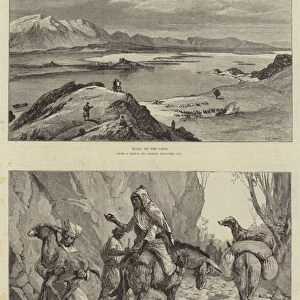 The Afghan Boundary Question (engraving)