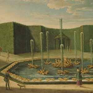 The Basin of Ceres at Versailles, early eighteenth century (oil on canvas)