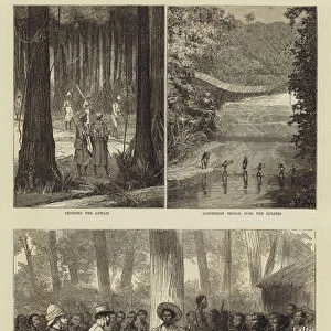 The Central African Expedition (engraving)