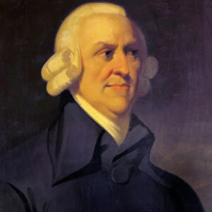 deatail de "Portrait of Adam Smith "