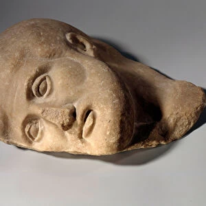 Greek art: head of Heracles reunited in Olympia