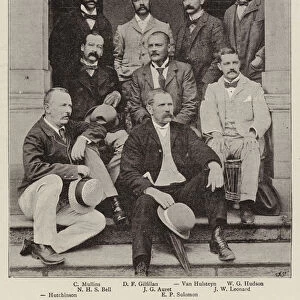 Legal Members of the Reform Committee, Johannesburg (b / w photo)