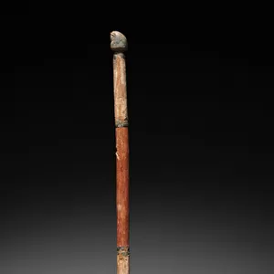 Model Steering Oar, 2040-1648 BC (painted tamarisk)
