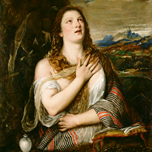 The Penitent Magdalene, c. 1555-65 (oil on canvas)