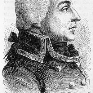 Portrait of Francois Joseph Westermann, general francais (1751-1794) - in "