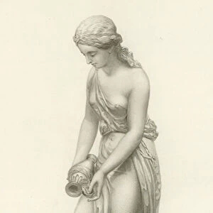 Statue, Temperance (engraving)