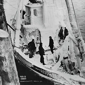 Steamer Resolute, from One Man's Gold Rush: A Klondike Album by Murray Cromwell Morgan, 10th March, 1900 (b/w photo)
