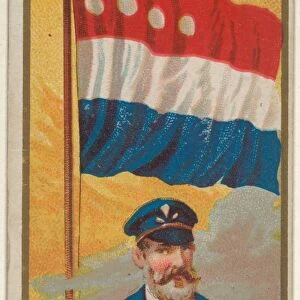 Admiral Netherlands Naval Flags series N17 Allen & Ginter Cigarettes Brands