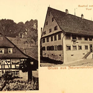 Restaurants Baden-Württemberg Multiview postcards
