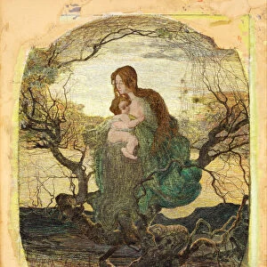 The Angel of Life. Artist: Segantini, Giovanni (1858-1899)