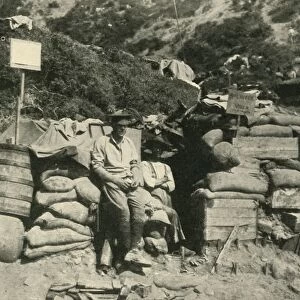 Australian troops in Turkey, First World War, 1915, (c1920). Creator: Unknown