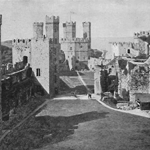 Carnavon Castle, 1903. Artist: Chester Vaughan