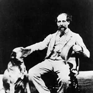 Charles Dickens (1812-70) English author, (c1860s?)