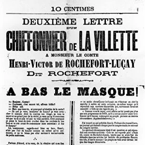 Chiffonnier de La Villette, from French Political posters of the Paris Commune, May 1871